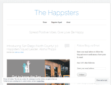 Tablet Screenshot of happsters.com